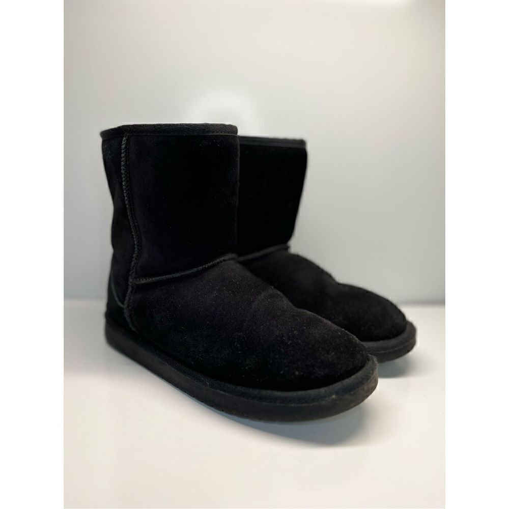 Koolaburra By Ugg Koola Short Winter Boots Women Size 4 Model 1019374 Black (L5)